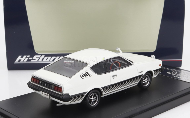 Hi-story Mitsubishi Lancer Celeste 2000gt 1979 1:43 Bílé Stříbro