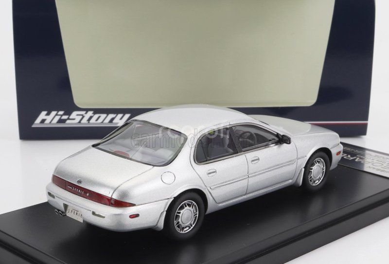 Hi-story Nissan Leopard J.ferie Type X 1992 1:43 Silver