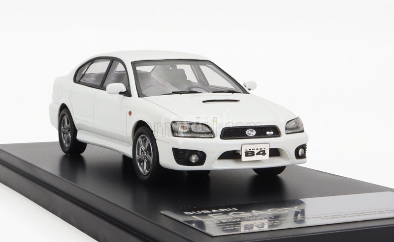 Hi-story Subaru Legacy B4 Rsk 2001 1:43 Bílá