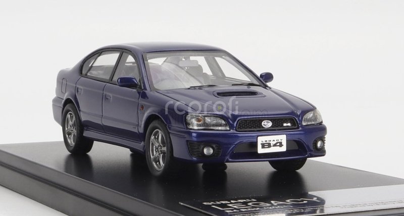 Hi-story Subaru Legacy B4 Rsk 2001 1:43 Blue Met