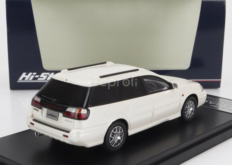 Hi-story Subaru Legacy Lancaster 6 Sw Station Wagon 2001 1:43 Bílá