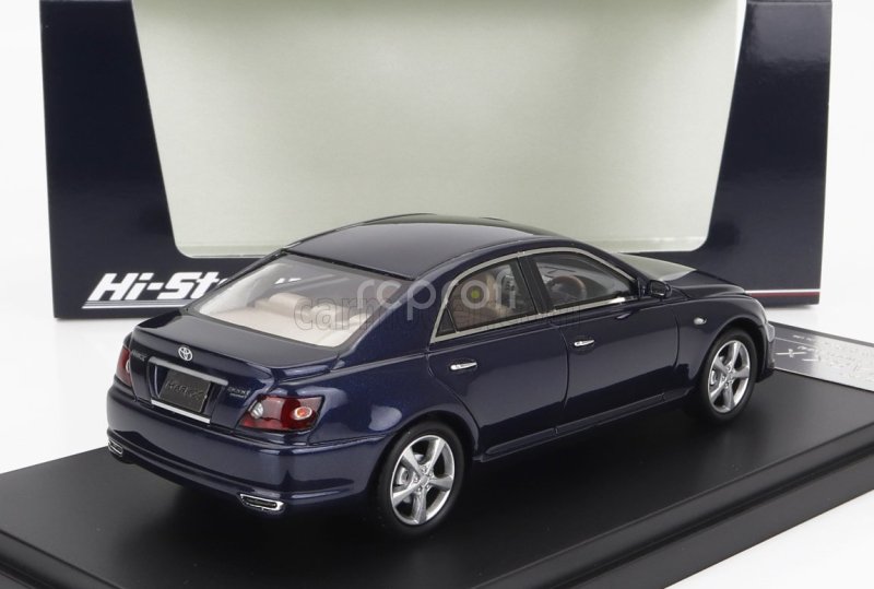 Hi-story Toyota Mark X 300g Premium 2004 1:43 Blue