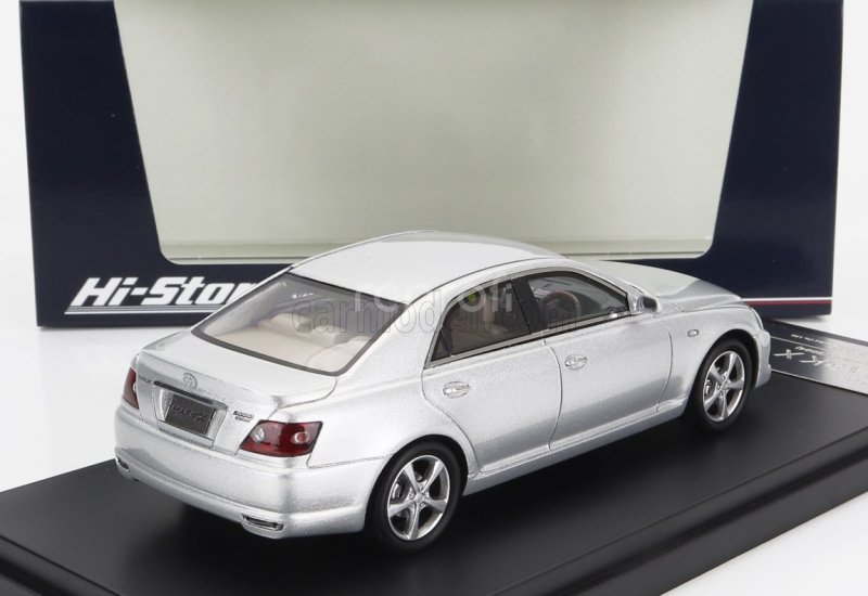 Hi-story Toyota Mark X 300g Premium 2004 1:43 Silver