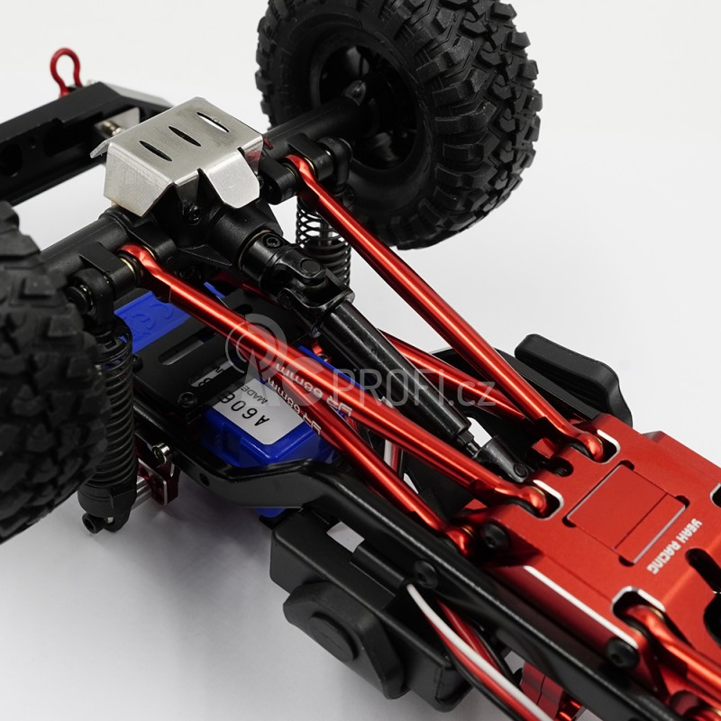 Hliníkový set linků pro Traxxas TRX-4M, červené