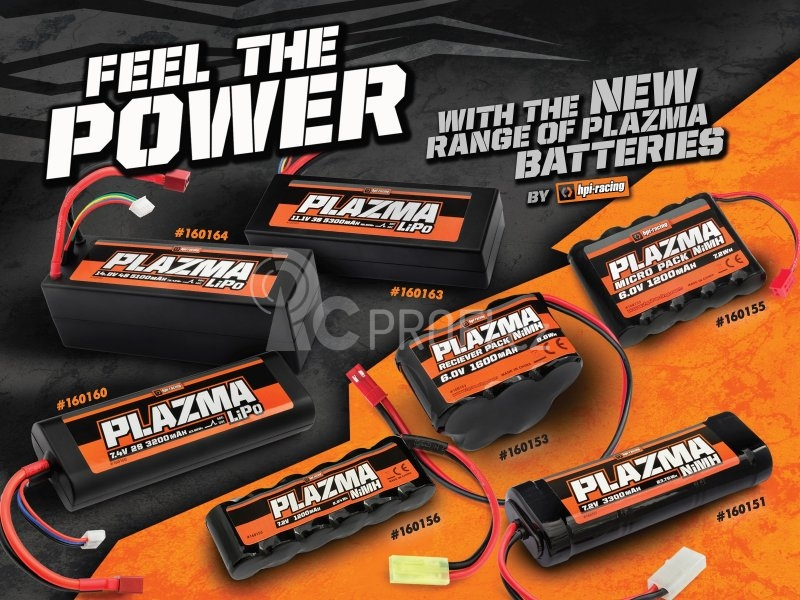 HPI Plazma Lipo 11,1V 5300mAh 40C (Dean-T)