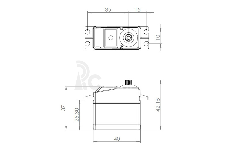 HV1220 (0.115s/60°, 23.0kg.cm)