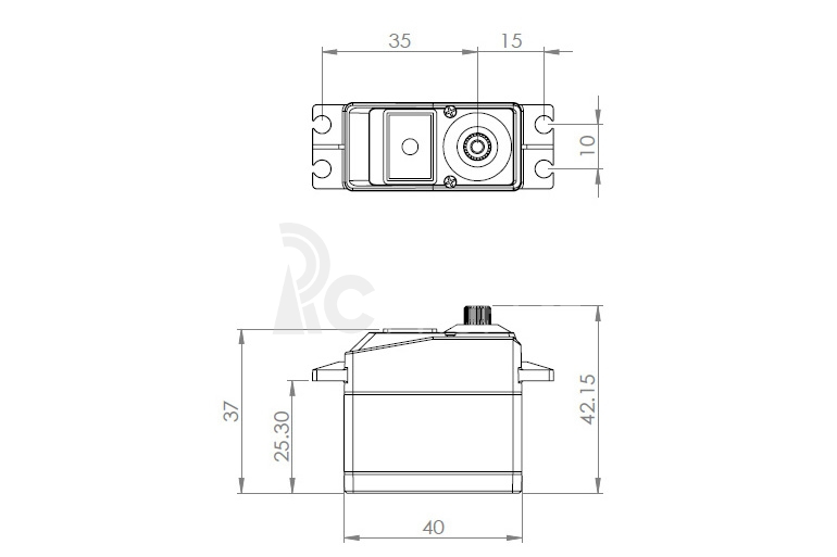 HV1250 (0.054s/60°, 11.0kg.cm)