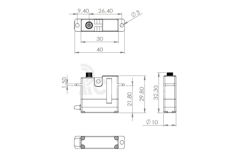 HV6130H (0.10s/60°, 8.1kg.cm)