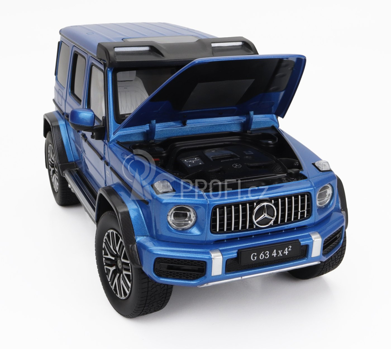 I-scale Mercedes benz G-class G63 4x4 4.0 V8 Biturbo 585cv Amg 2020 1:18 Modré Jižní Moře