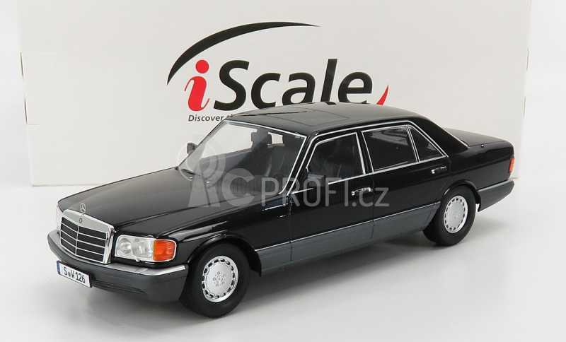 I-scale Mercedes benz S-class 560sel (w126) 2s 1985 1:18 Grey