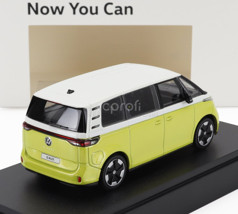 I-scale Volkswagen Id.buzz Minibus 2023 1:43 Žlutá Bílá