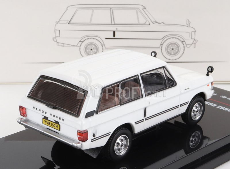 Inno-models Land rover Range Rover Classic 1982 1:64 Bílá