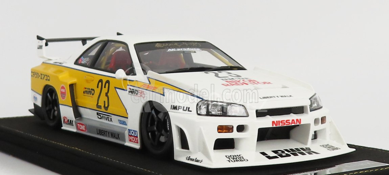 Inno-models Nissan Skyline Gt-r (r34) N 23 1:18, bílá