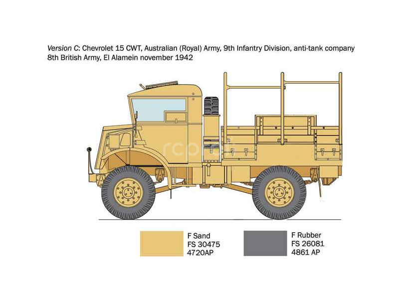 Italeri Chevrolet 15 CWT (1:35)