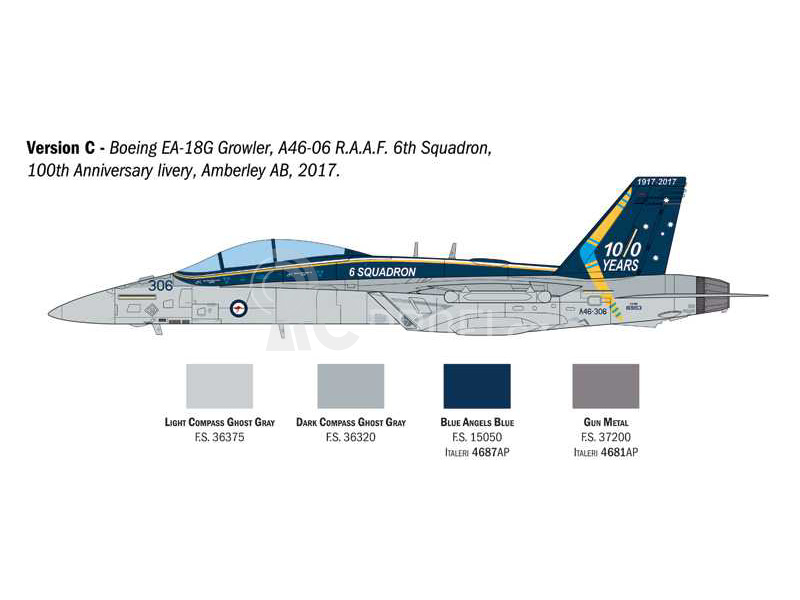 Italeri EA-18G Growler. (1:48)