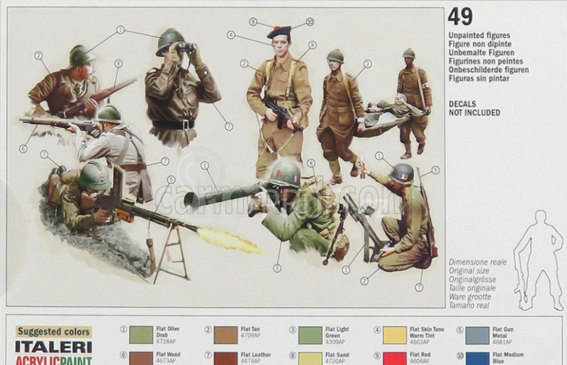 Italeri Figures Soldati - Soldiers 1:72 /