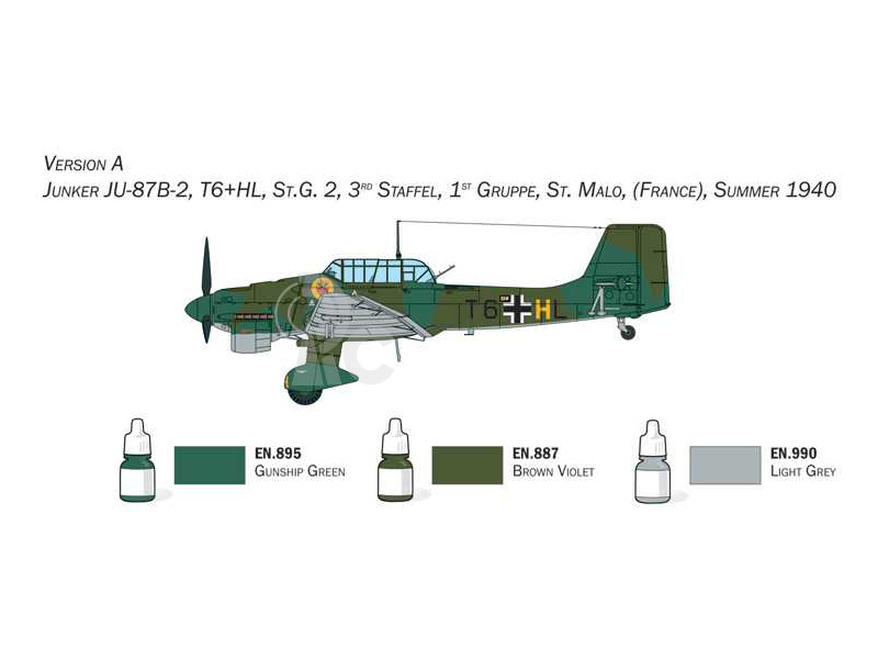 Italeri Junker Ju-87B Stuka (1:72)