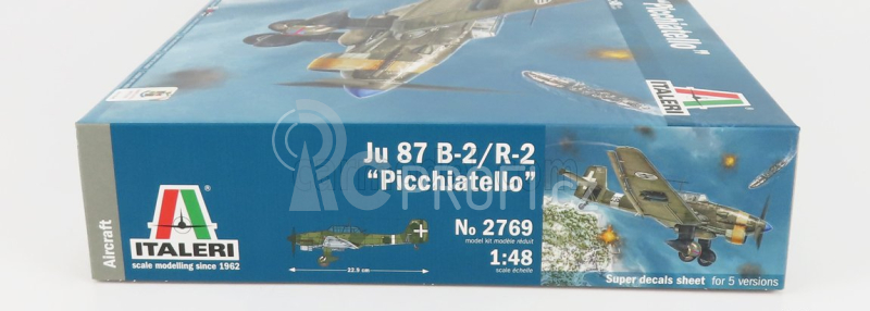 Italeri Junkers Ju 87 B-2/r-2 Military Airplane 1944 - Picchiatello 1:48 /