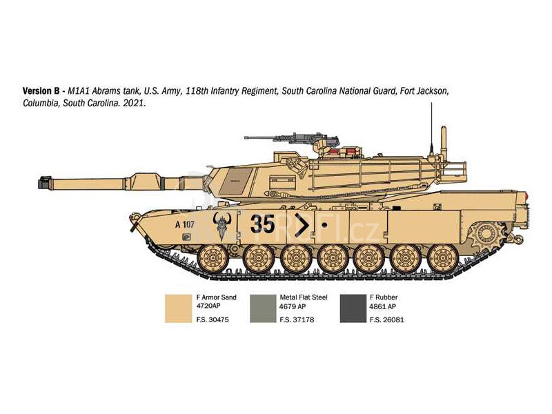 Italeri M1A1/A2 Abrams (1:35)