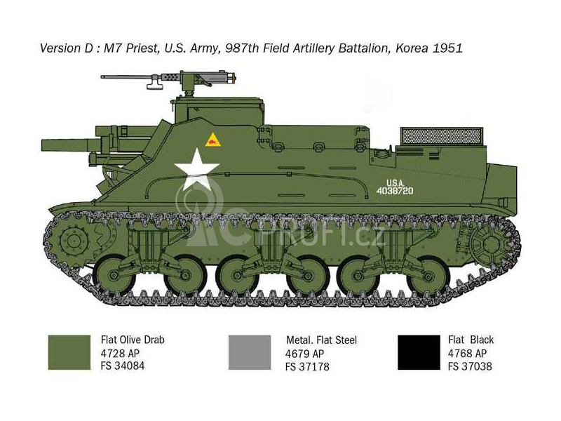 Italeri M7 Priest (1:35)