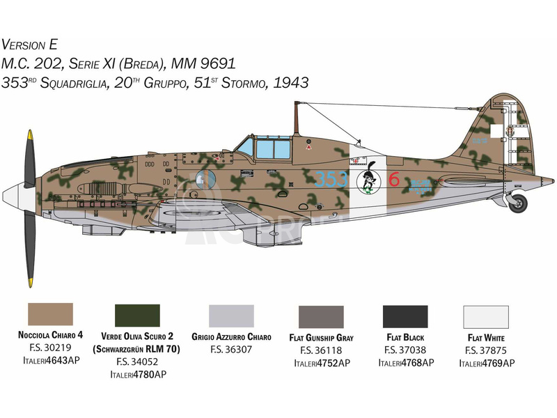 Italeri Macchi MC.202 Folgore (1:32)