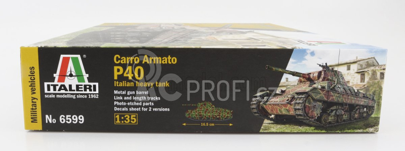 Italeri Tank P40 Carro Armato Military 1941 1:35 /