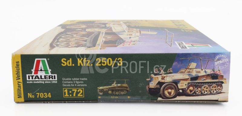 Italeri VTZ Tank Sd. Kfz. 250/3 Half-track Cingolato Military 1942 1:72 /