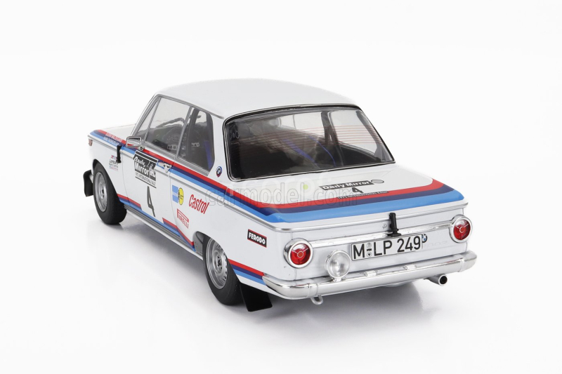 Ixo-models BMW 2002 Team Bmw Motorsport (night Version) N 4 Rally Rac 1973 Bjorn Waldegaard - Hans Thorszelius 1:18 Bílá