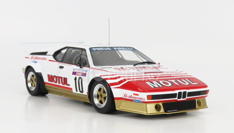 Ixo-models BMW M1 Motul N 10 Rally Tour De Corse 1982 B.darniche - A.mahe 1:18 Bílá Červená