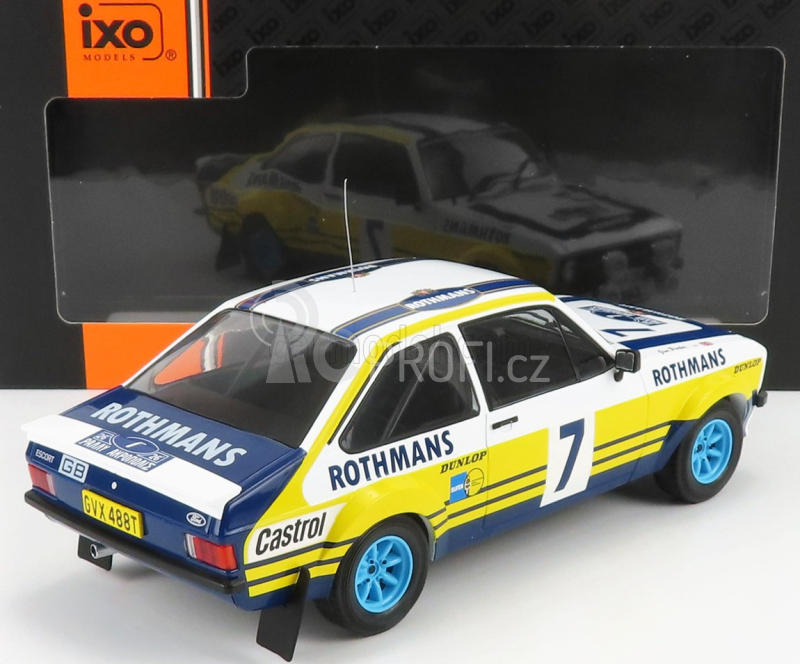 Ixo-models Ford england Escort Rs Mkii Team Rothmans N 7 1:18