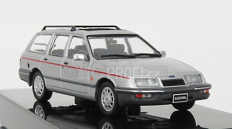 Ixo-models Ford england Sierra Ghia Sw Station Wagon 1986 1:43 Silver