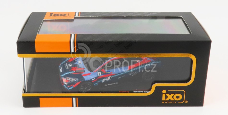 Ixo-models Hyundai Veloster N 3 Etcr Season 2021 T.chilton 1:43 2 Tóny Modré Červené