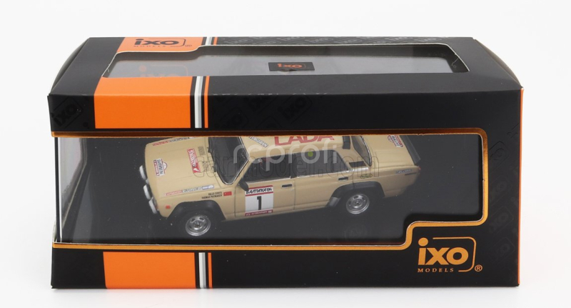 Ixo-models Lada fiat 2105 Vfts (night Version) N 1 Winner Rally Baltika 1984 Vallo Soots - Toomas Putmaker 1:43 Beige