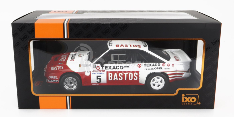 Ixo-models Opel Manta 400 Bastos N 5 Rally Ypres 1985 G.colsoul - A.lopes 1:18 Bílá Červená