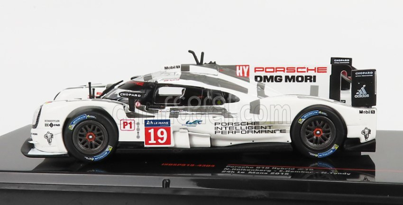 Ixo-models Porsche 919 Hybrid Turbo Team Porsche N 19 Winner 24h Le Mans 2015 E.bamber - N.tandy - N.hulkenberg 1:43 Bílá Šedá Černá