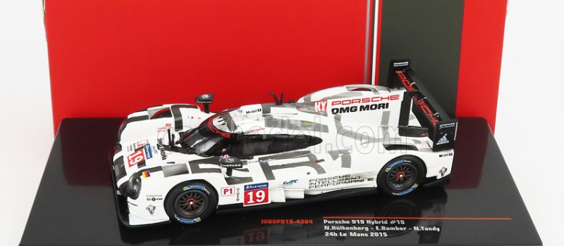 Ixo-models Porsche 919 Hybrid Turbo Team Porsche N 19 Winner 24h Le Mans 2015 E.bamber - N.tandy - N.hulkenberg 1:43 Bílá Šedá Černá