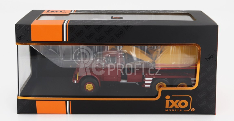 Ixo-models Tatra 111d Truck 3-assi 1958 1:43 Červená Žlutá