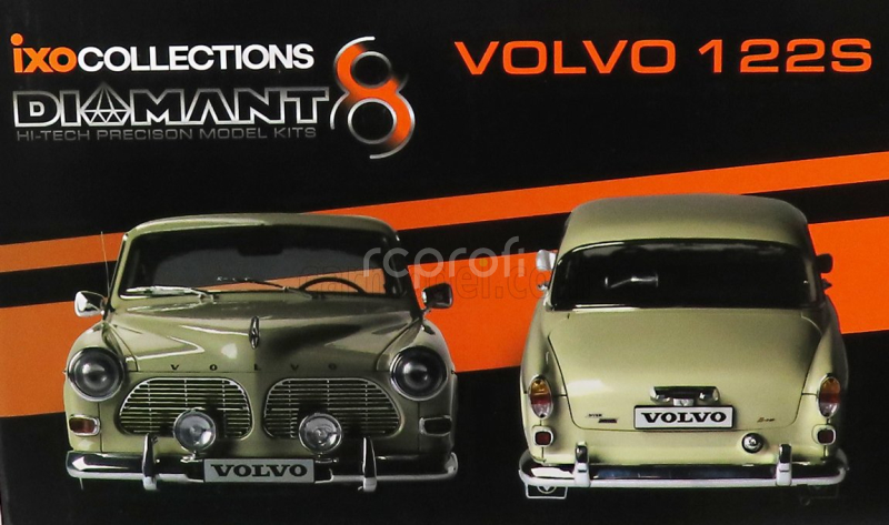 Ixo-models Volvo 122s Amazon 1965 - With Light & Sound Effects 1:8 Ivory