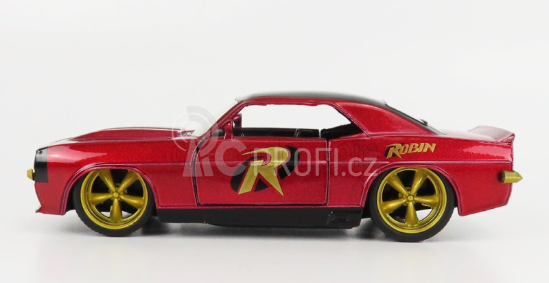 Jada Chevrolet Camaro Coupe With Robin Figure 1969 1:32 Red