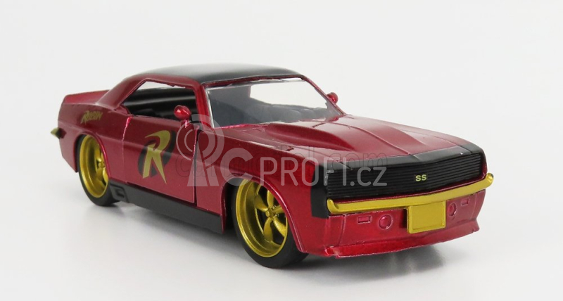 Jada Chevrolet Camaro Coupe With Robin Figure 1969 1:32 Red