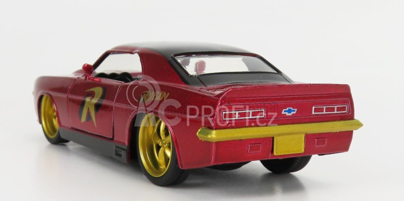 Jada Chevrolet Camaro Coupe With Robin Figure 1969 1:32 Red