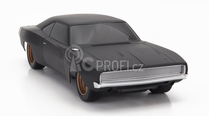 Jada Dodge Dom's Dodge Charger R/t 1968 - Fast & Furious 9 1:16 Matt Black