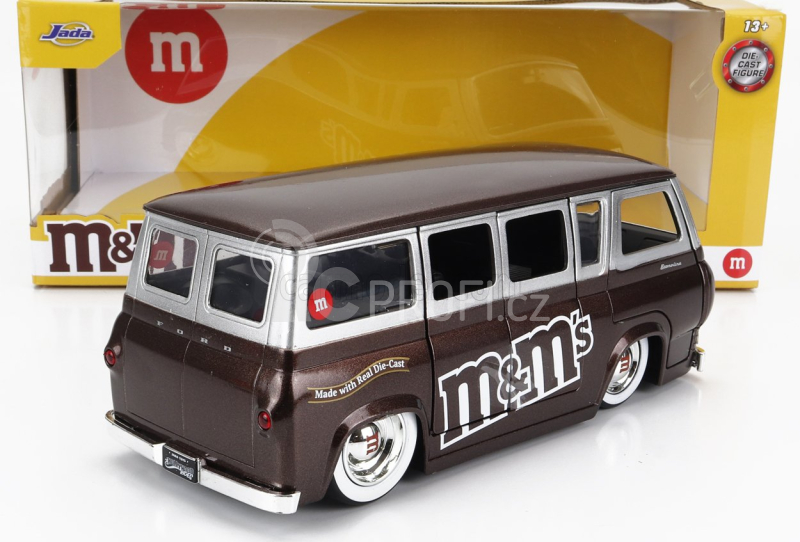 Jada Ford usa Econoline Minibus With M&m's Figure 1965 1:24 Brown