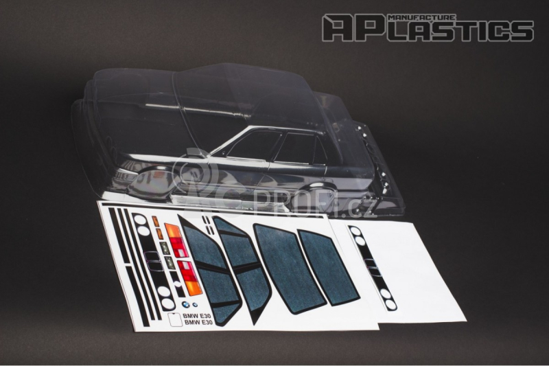 Karoserie APlastics - BMW E30 Sedan - 1/10, 197mm