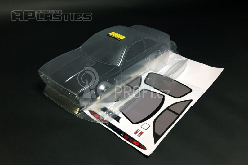 Karoserie APlastics - Nissan S14 Boss 510 Bluebird - 1/10, 200/205mm