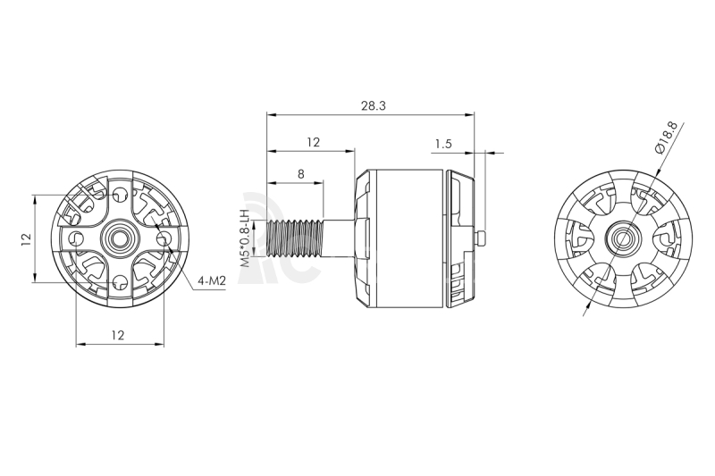 KAVAN Brushless Motor PRO 1915-3750