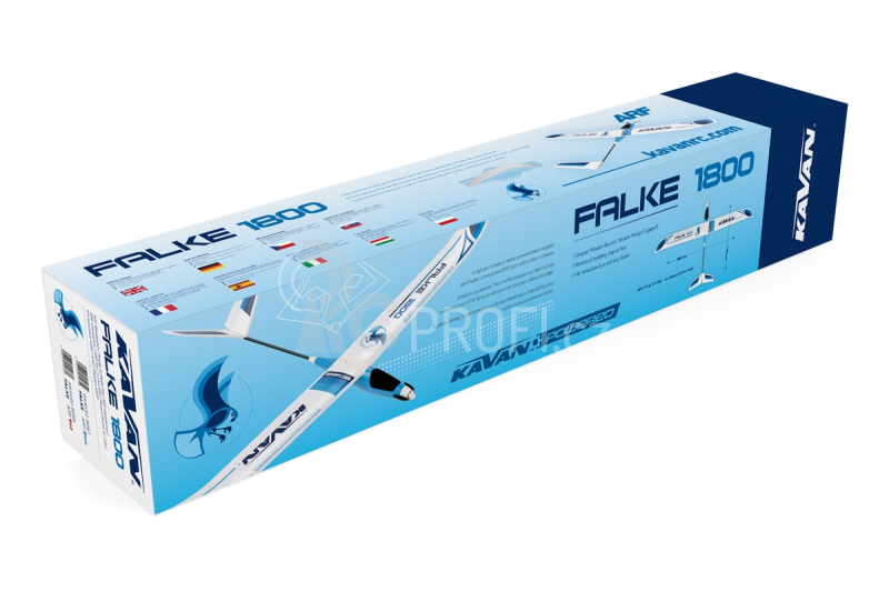 KAVAN Falke 1800mm ARF - červená