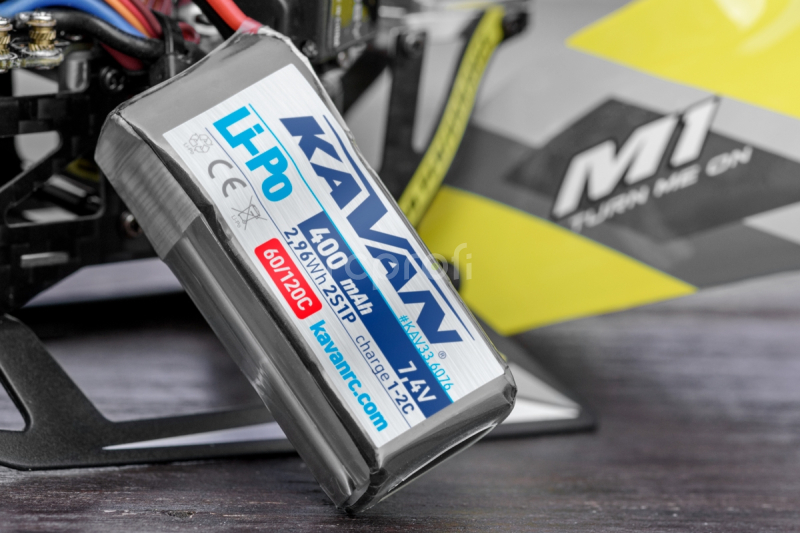 KAVAN - Li-Po 400 mAh/7,4 V 60/120C, 2,96 Wh