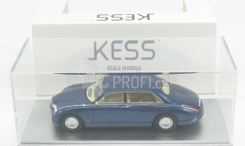 Kess-model Aston martin Lagonda Vignale 4-door 1993 1:43 Blue Met