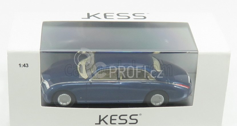 Kess-model Aston martin Lagonda Vignale 4-door 1993 1:43 Blue Met